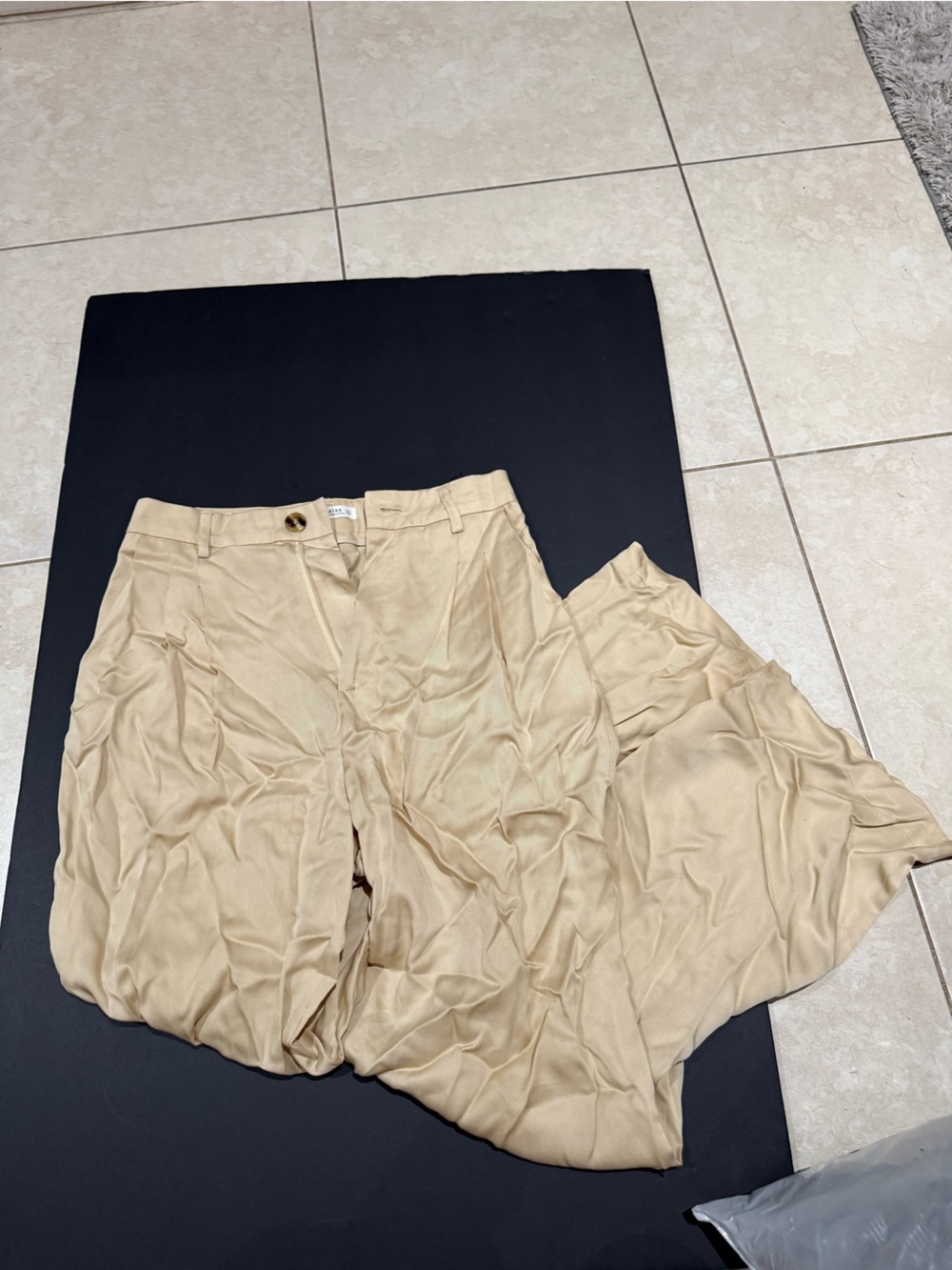 12th Tribe Women's pants in Light Beige